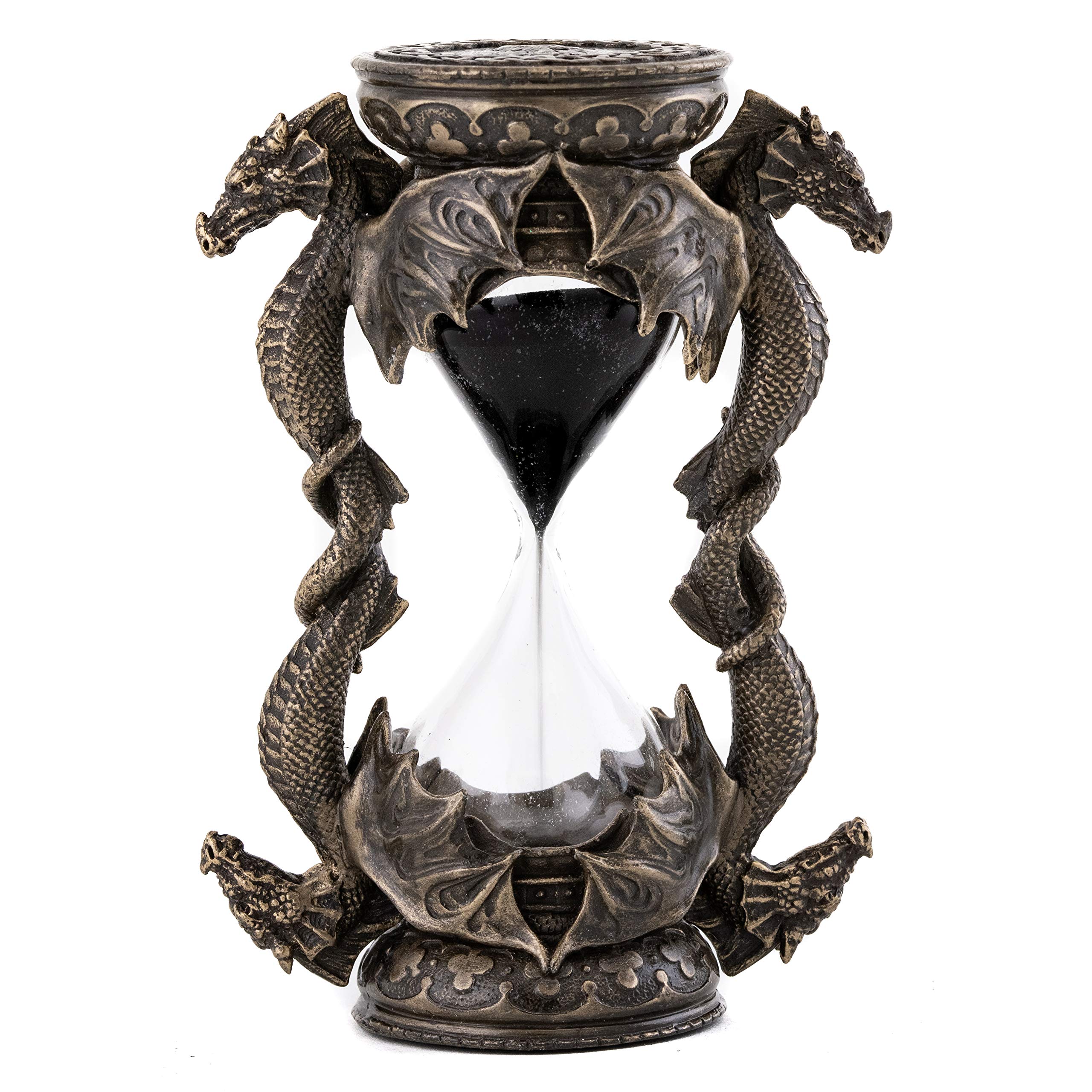 Amazon.com: Top Collection Decorative Black Dragon Hourglass